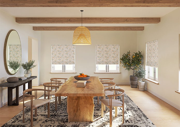 Sakura, Saffron - Roman Blind - Image 8